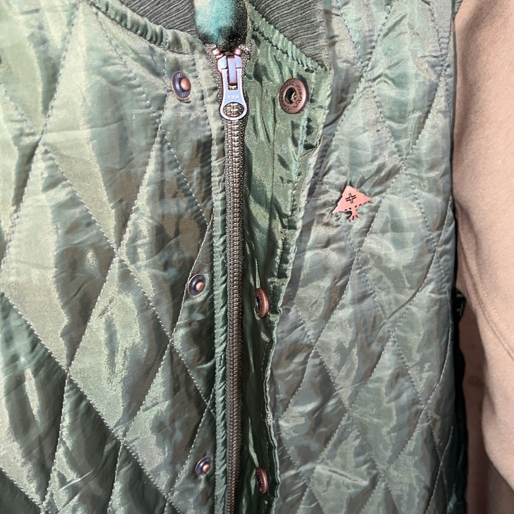 LRG Vintage Quilted Bomber Jacket - Picture 7 of 9